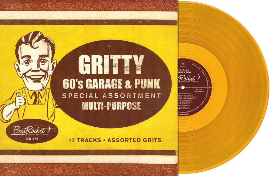 V.A. - Gritty 60's Garage & Punk ( Ltd Color Lp )